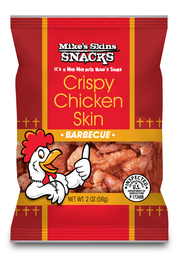 BBQ Chicken Skins